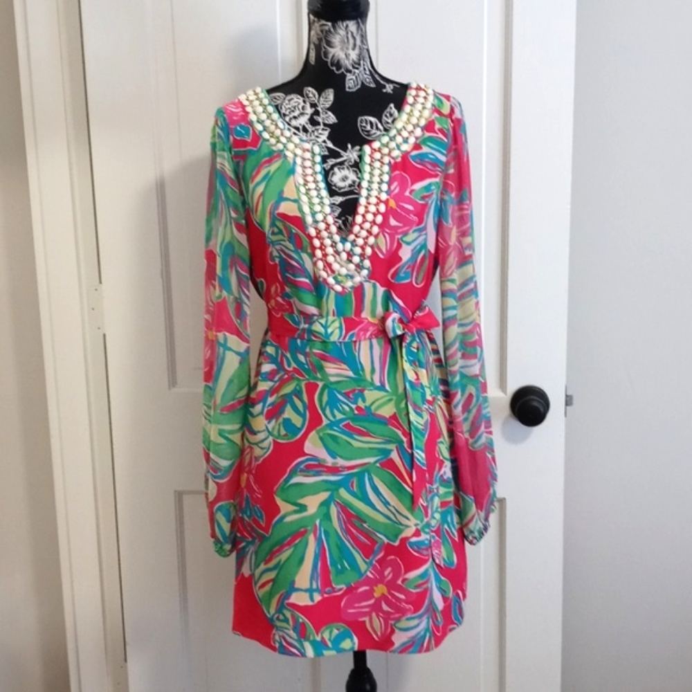 🌴VERY HTF Lilly Pulitzer🌴 - Saemus Silk Dress